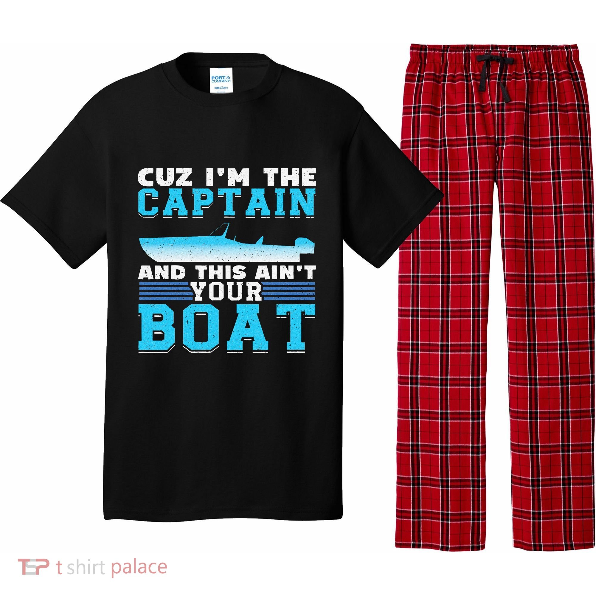 Motor Boats Captain Speed Boat Owner Motorboat Pajama Set