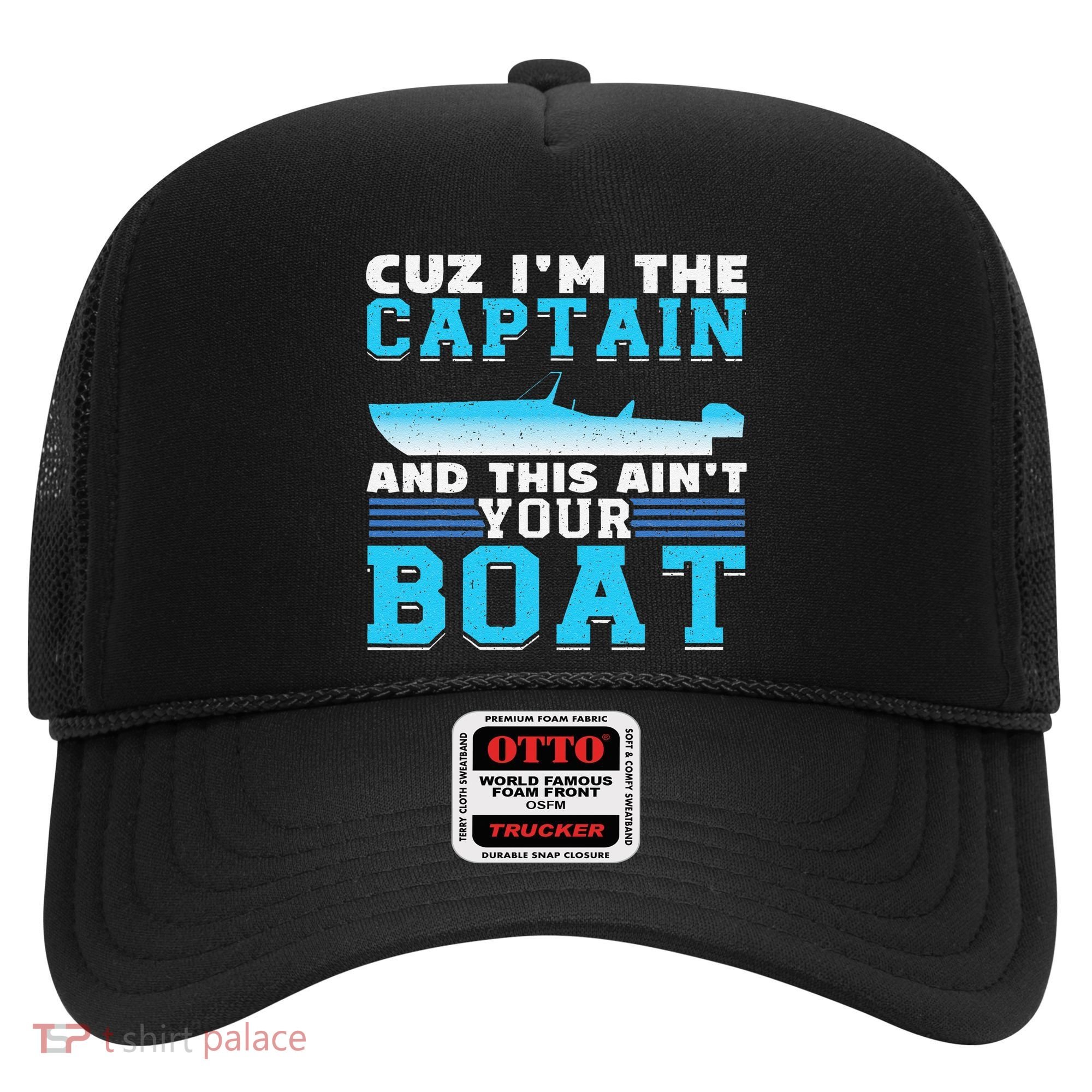 Motor Boats Captain Speed Boat Owner Motorboat Hat
