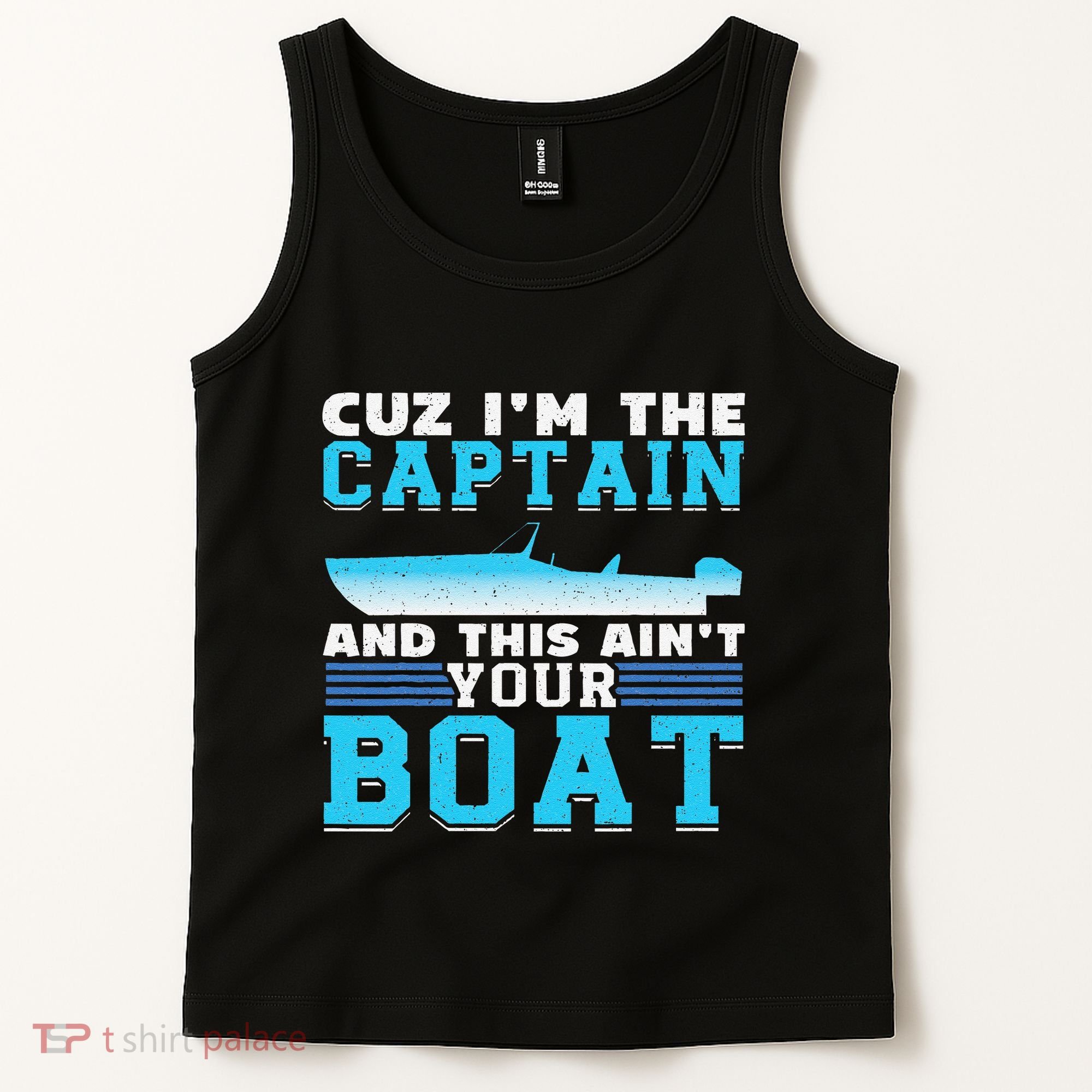 Motor Boats Captain Speed Boat Owner Motorboat Tank Top