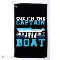 Motor Boats Captain Speed Boat Owner Motorboat Golf Towel thumb 0