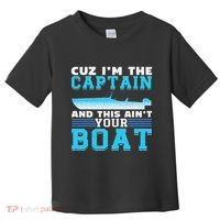 Motor Boats Captain Speed Boat Owner Motorboat Toddler T-Shirt thumb 0