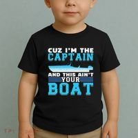 Motor Boats Captain Speed Boat Owner Motorboat Toddler T-Shirt thumb 2