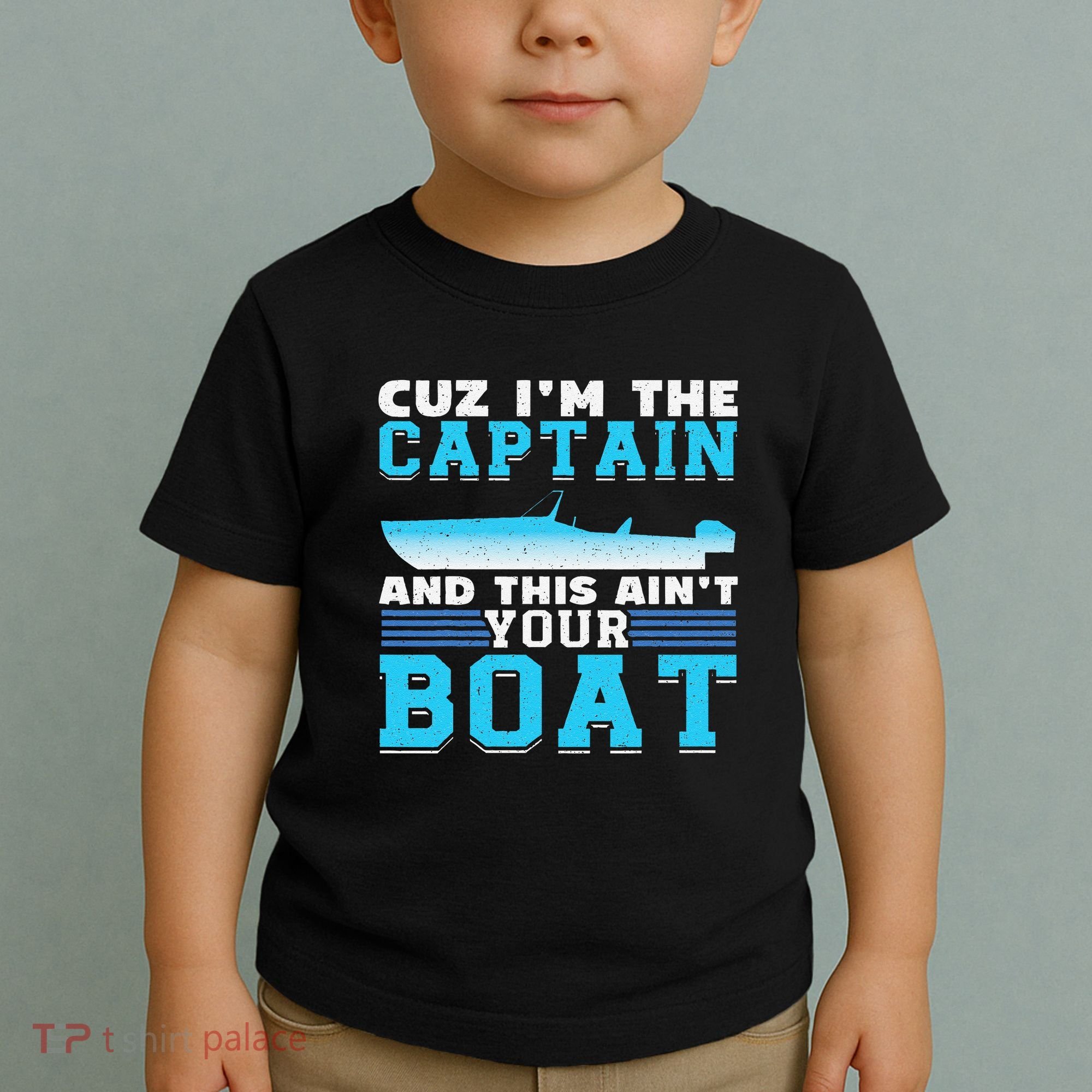 Motor Boats Captain Speed Boat Owner Motorboat Toddler T-Shirt