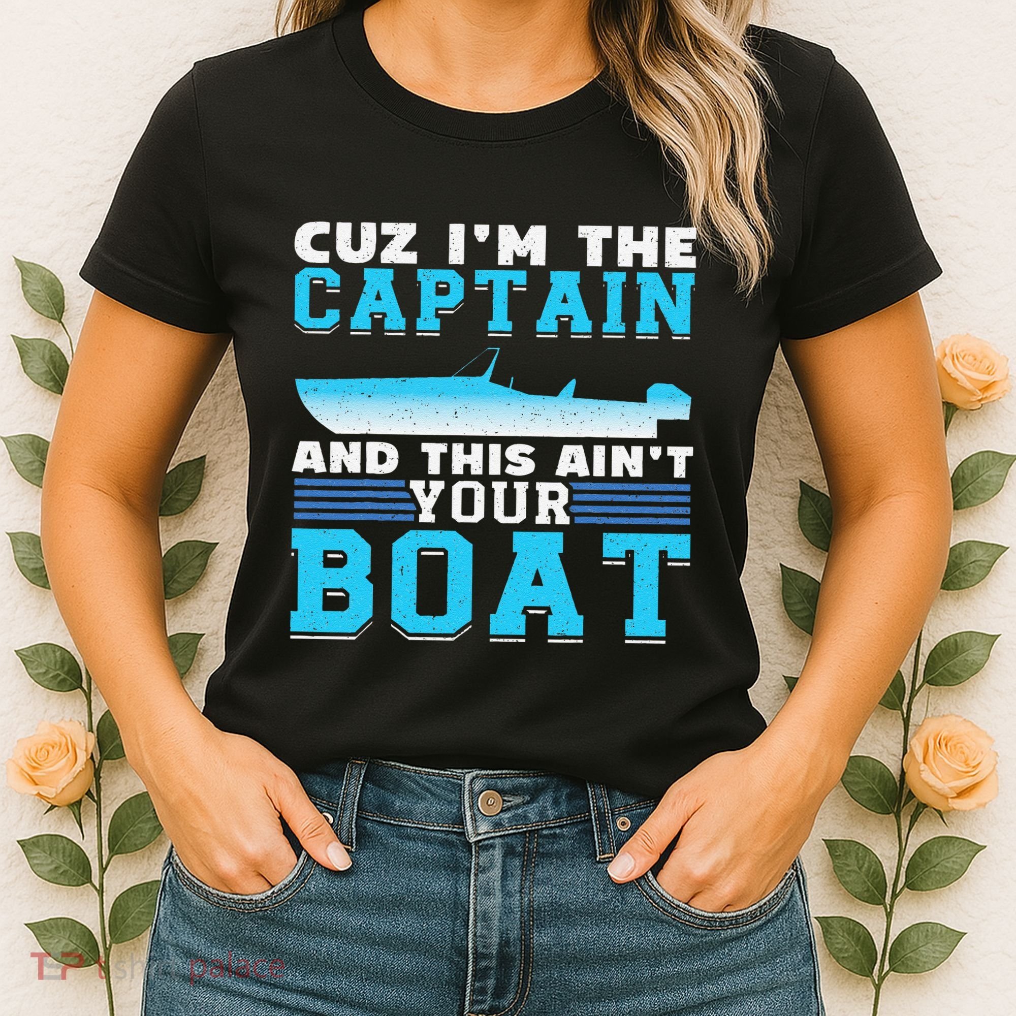 Motor Boats Captain Speed Boat Owner Motorboat Women's T-Shirt