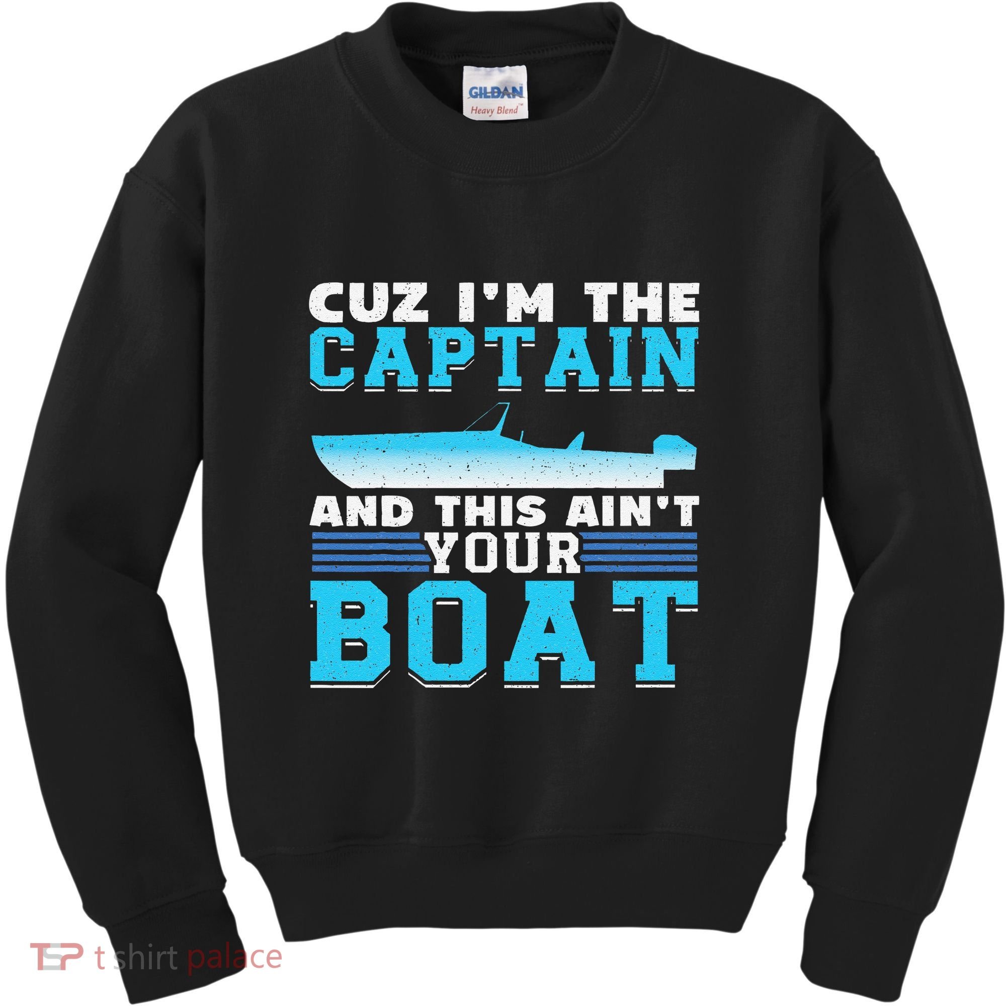 Motor Boats Captain Speed Boat Owner Motorboat Kids Sweatshirt