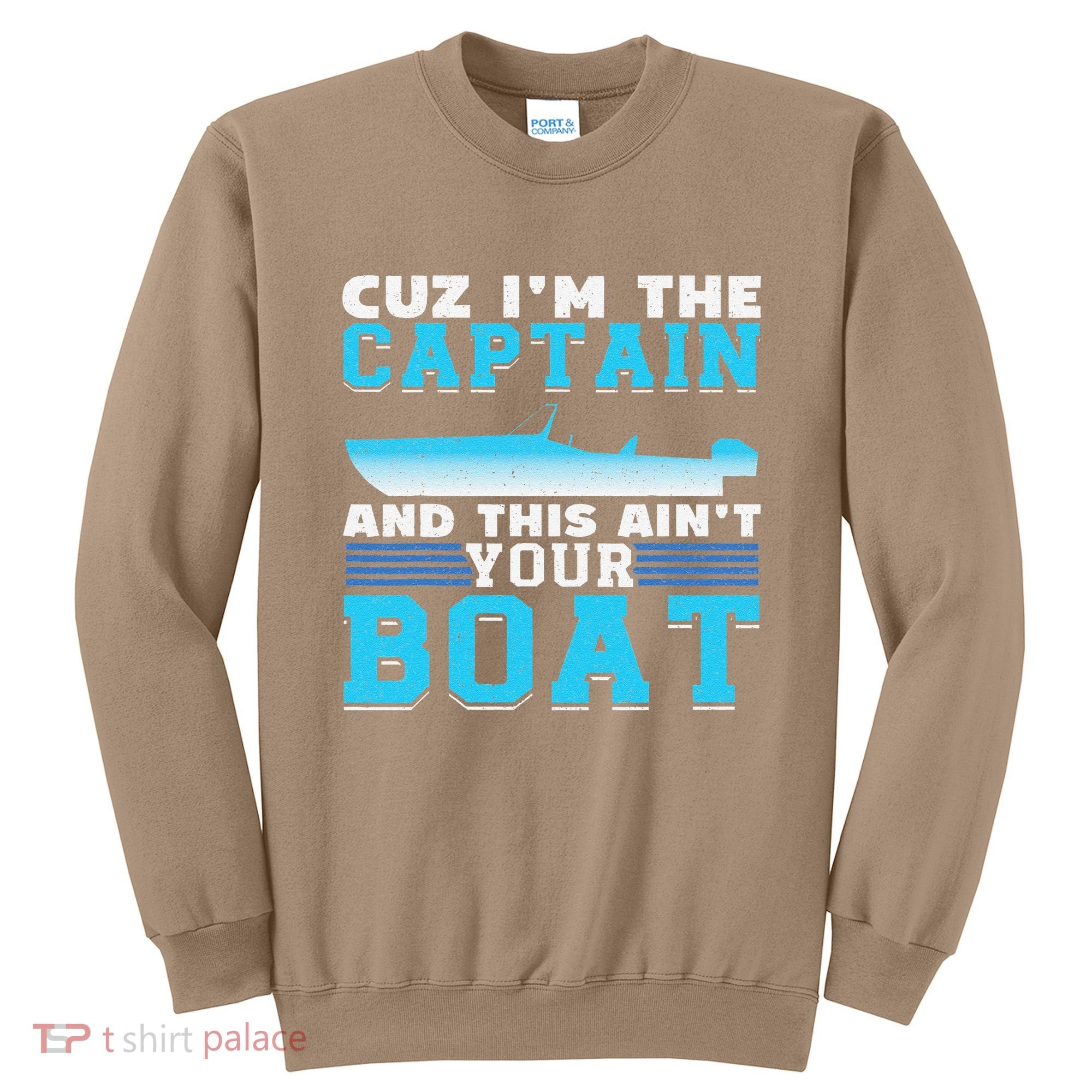 Motor Boats Captain Speed Boat Owner Motorboat Sweatshirt