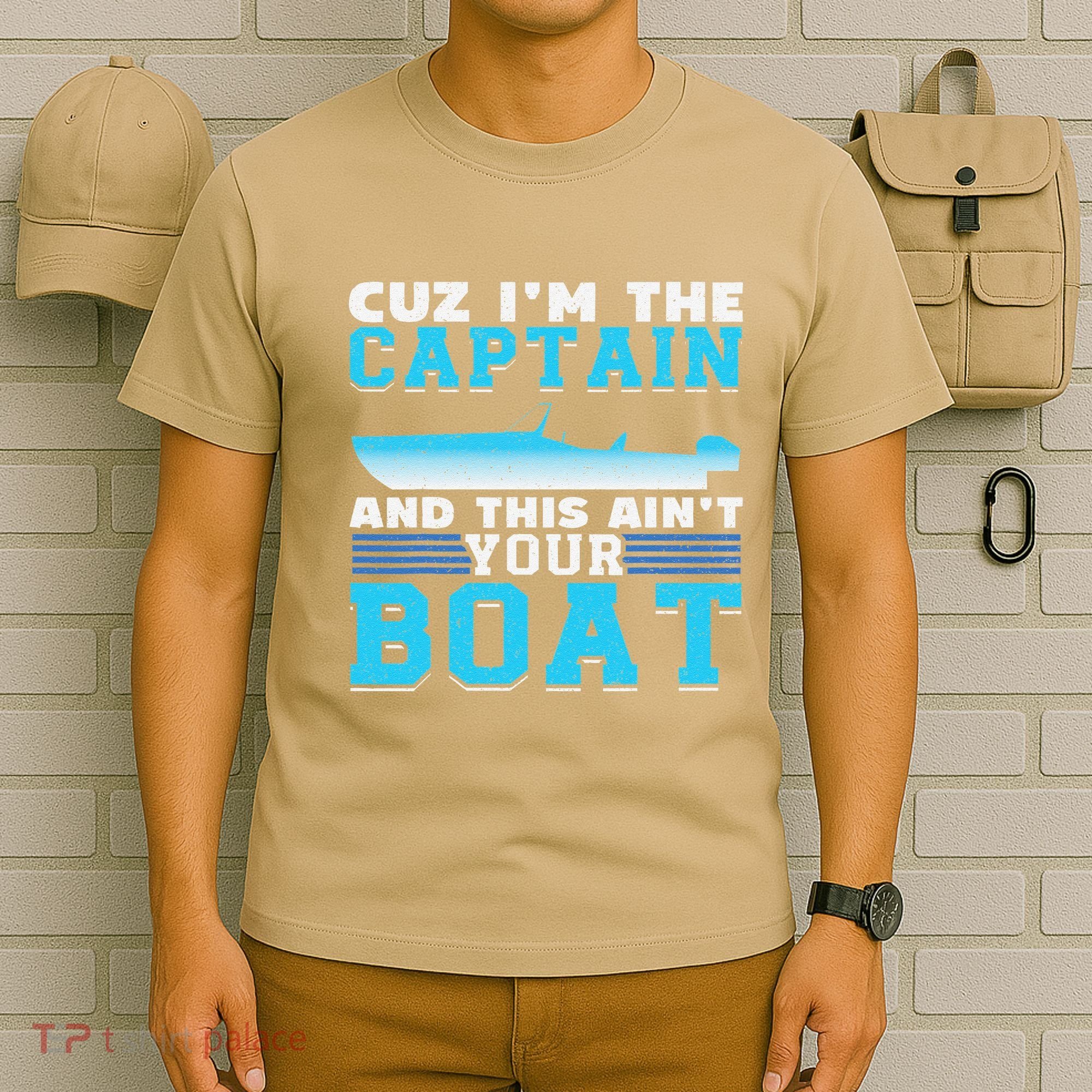 Motor Boats Captain Speed Boat Owner Motorboat T-Shirt