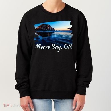 Morro Bay Ca Morro Rock California Women's Sweatshirt