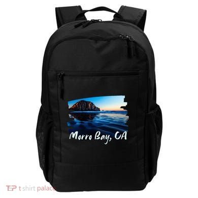 Morro Bay Ca Morro Rock California Backpack