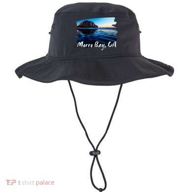 Morro Bay Ca Morro Rock California Bucket Hat