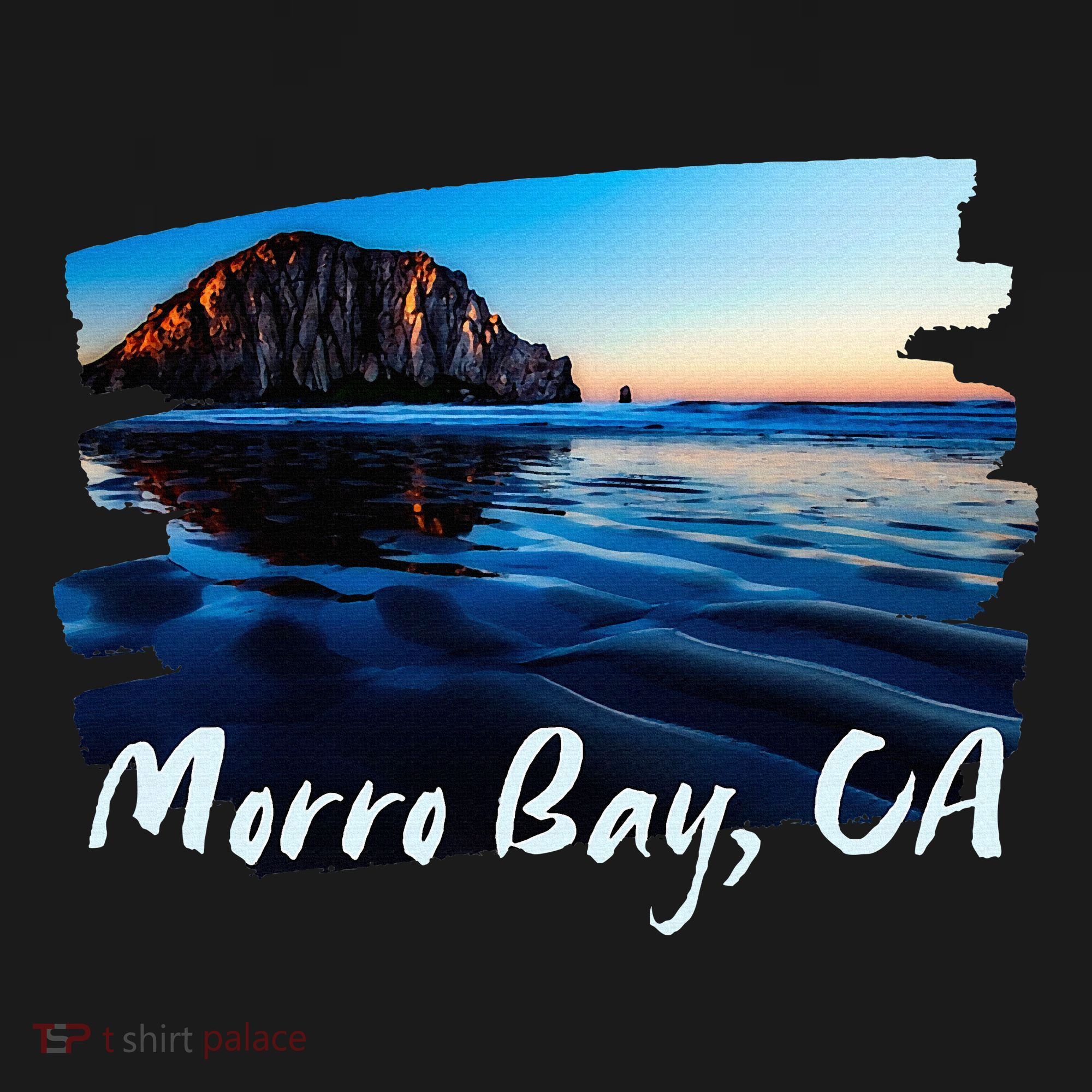 Morro Bay Ca Morro Rock California Bucket Hat