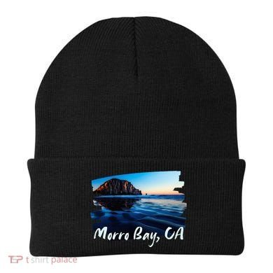 Morro Bay Ca Morro Rock California Beanie