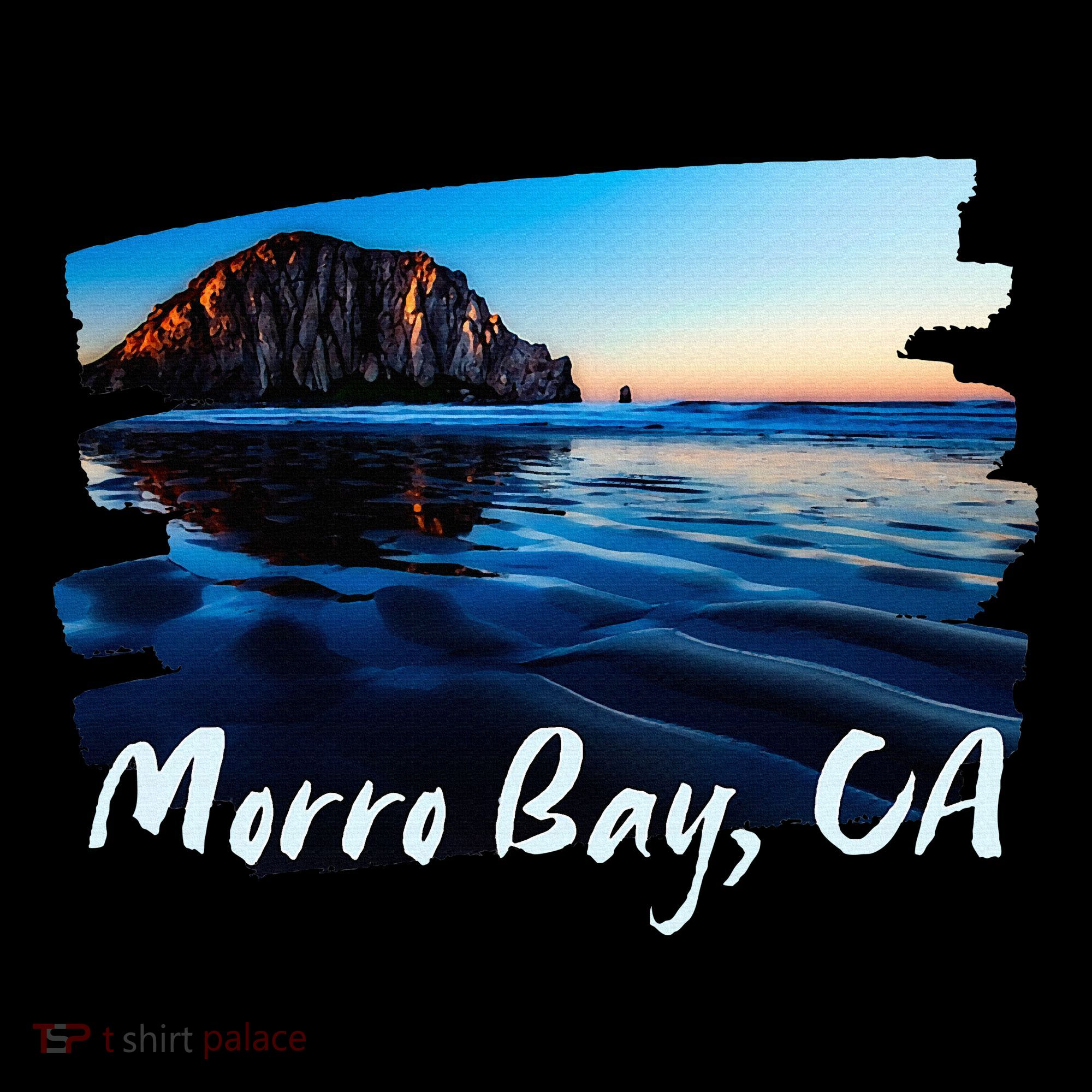 Morro Bay Ca Morro Rock California Women's Hoodie