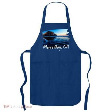 Morro Bay Ca Morro Rock California Apron