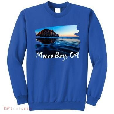 Morro Bay Ca Morro Rock California Sweatshirt