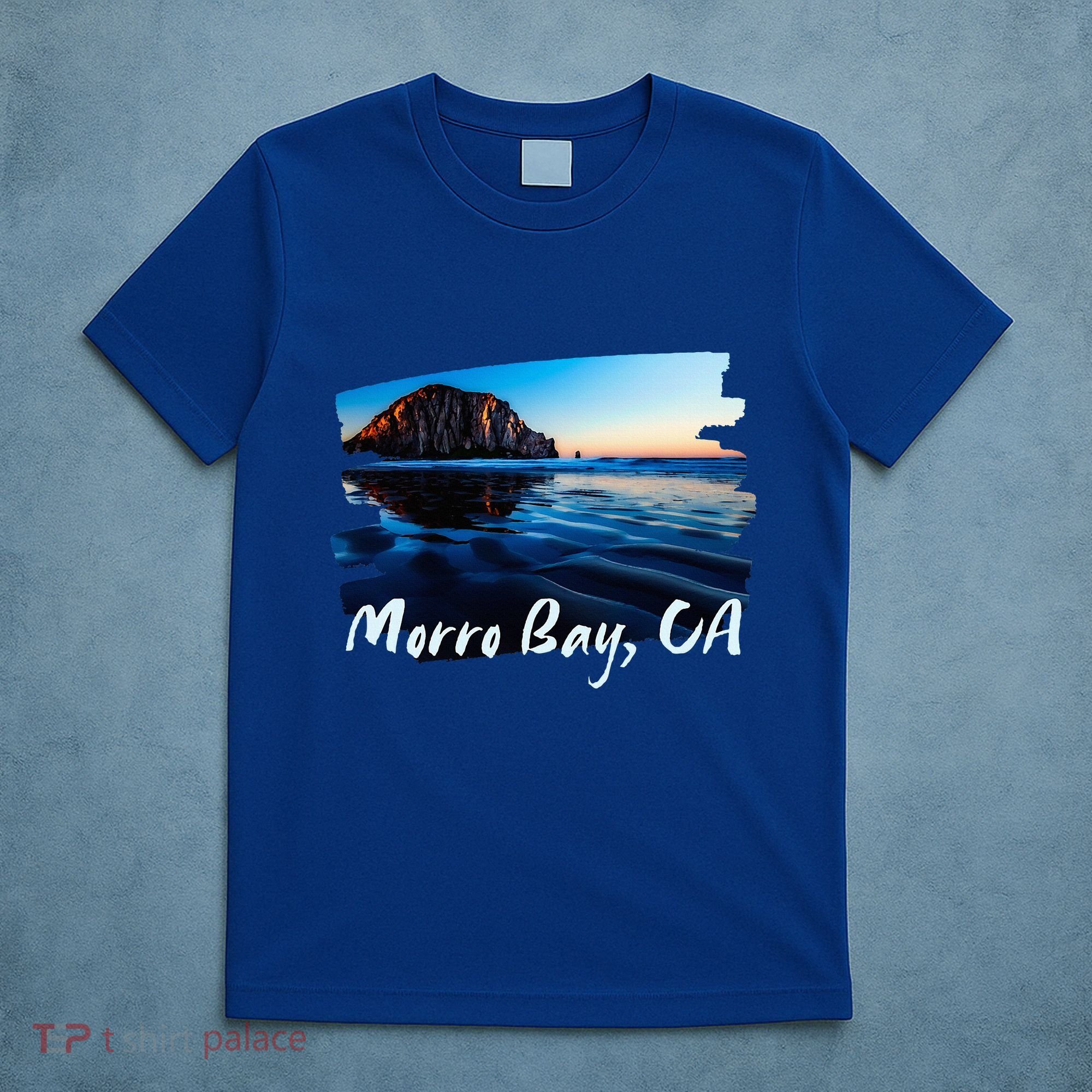 Morro Bay Ca Morro Rock California T-Shirt
