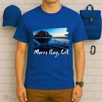 Morro Bay Ca Morro Rock California T-Shirt thumb 6