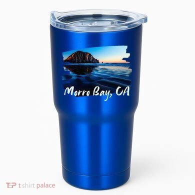 Morro Bay Ca Morro Rock California Tumbler