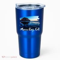 Morro Bay Ca Morro Rock California Tumbler thumb 0