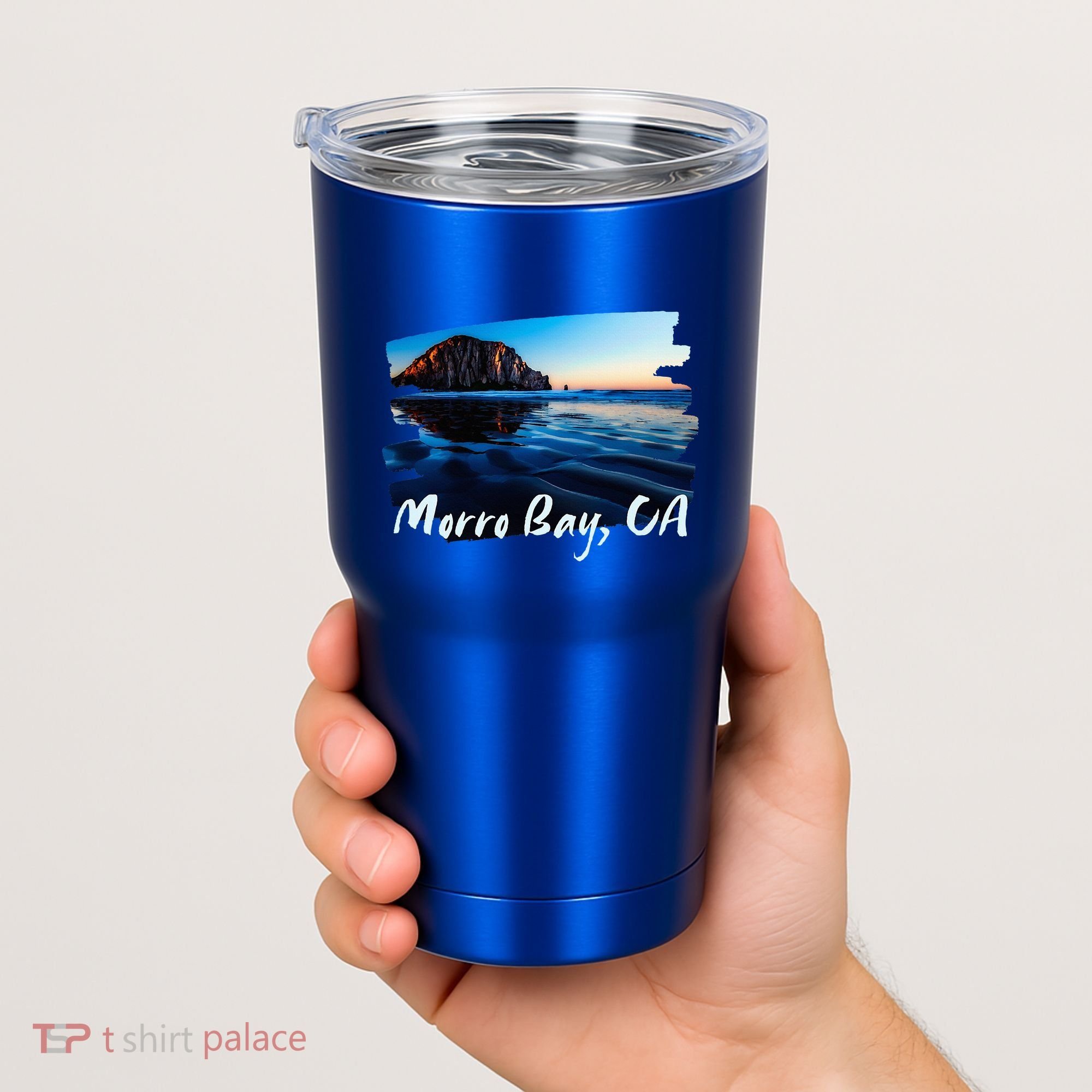 Morro Bay Ca Morro Rock California Tumbler