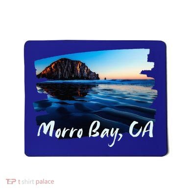 Morro Bay Ca Morro Rock California Mousepad