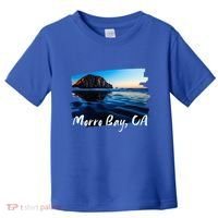 Morro Bay Ca Morro Rock California Toddler T-Shirt thumb 0
