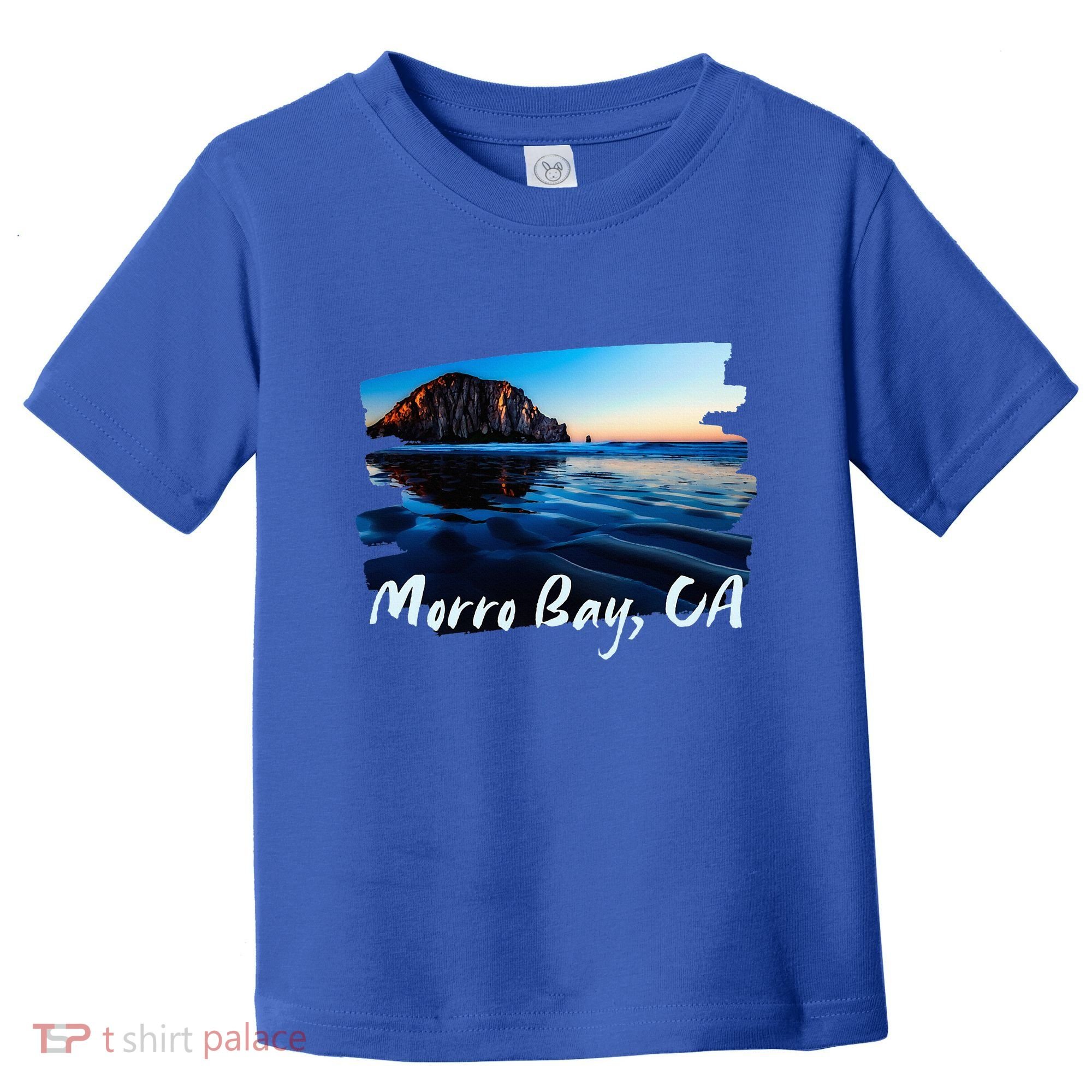 Morro Bay Ca Morro Rock California Toddler T-Shirt