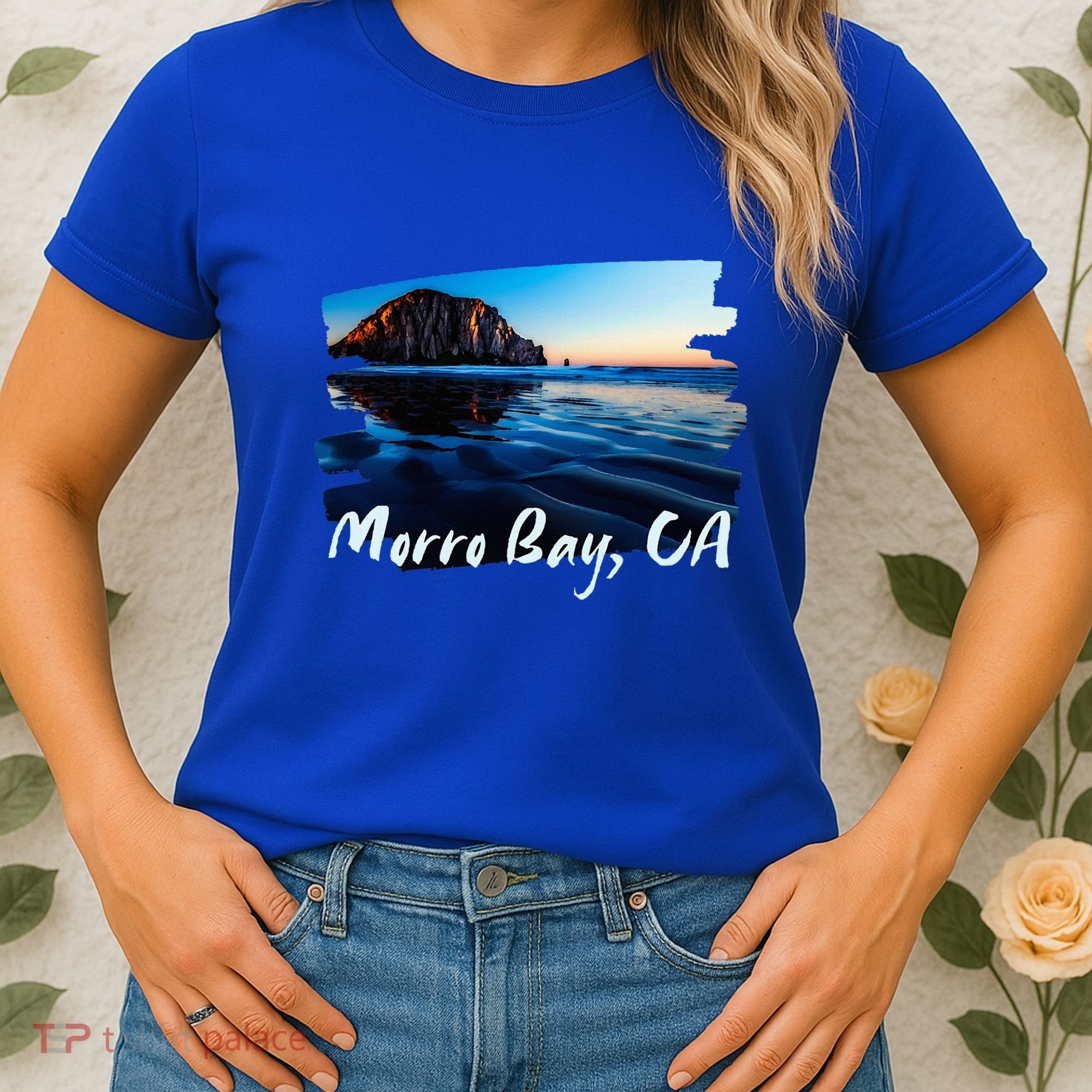 Morro Bay Ca Morro Rock California Women's T-Shirt