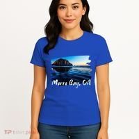 Morro Bay Ca Morro Rock California Women's T-Shirt thumb 4