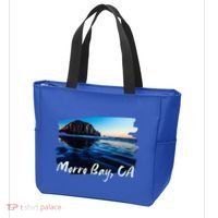 Morro Bay Ca Morro Rock California Tote Bag thumb 3