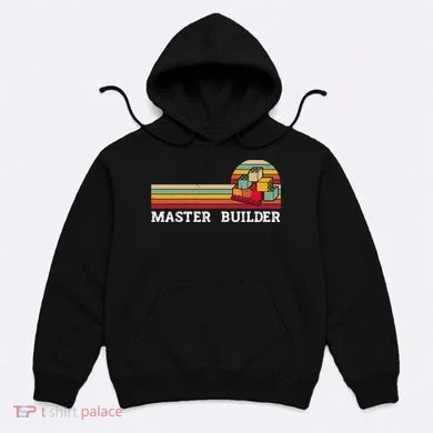 Master Builder Cool Builder Building Blocks Set Toys Hoodie
