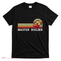 Master Builder Cool Builder Building Blocks Set Toys T-Shirt thumb 0