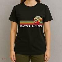 Master Builder Cool Builder Building Blocks Set Toys T-Shirt thumb 4