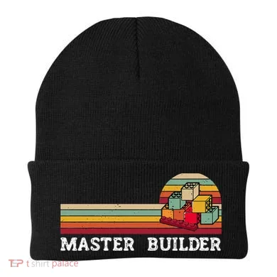 Master Builder Cool Builder Building Blocks Set Toys Beanie