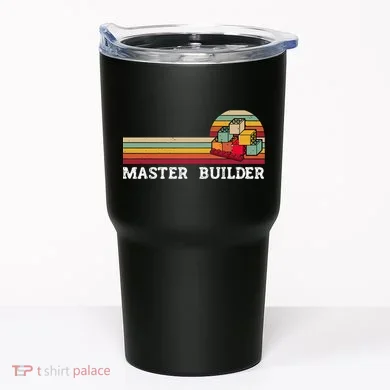 Master Builder Cool Builder Building Blocks Set Toys Tumbler