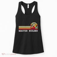 Master Builder Cool Builder Building Blocks Set Toys Women's Tank Top thumb 0