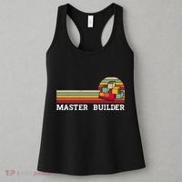 Master Builder Cool Builder Building Blocks Set Toys Women's Tank Top thumb 3