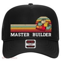 Master Builder Cool Builder Building Blocks Set Toys Hat thumb 0