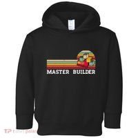 Master Builder Cool Builder Building Blocks Set Toys Toddler Hoodie thumb 0