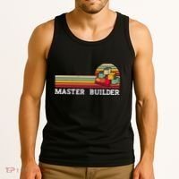 Master Builder Cool Builder Building Blocks Set Toys Tank Top thumb 3