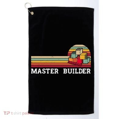 Master Builder Cool Builder Building Blocks Set Toys Golf Towel