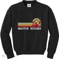 Master Builder Cool Builder Building Blocks Set Toys Kids Sweatshirt thumb 0
