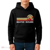 Master Builder Cool Builder Building Blocks Set Toys Kids Hoodie thumb 4