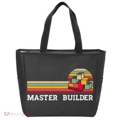 Master Builder Cool Builder Building Blocks Set Toys Tote Bag