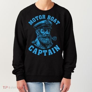 Motor Boat Captain Women's Sweatshirt