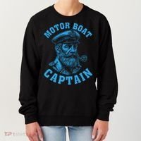 Motor Boat Captain Women's Sweatshirt thumb 0