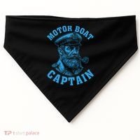 Motor Boat Captain USA-Made Doggie Bandana thumb 0