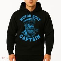 Motor Boat Captain Hoodie thumb 2