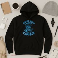 Motor Boat Captain Hoodie thumb 3