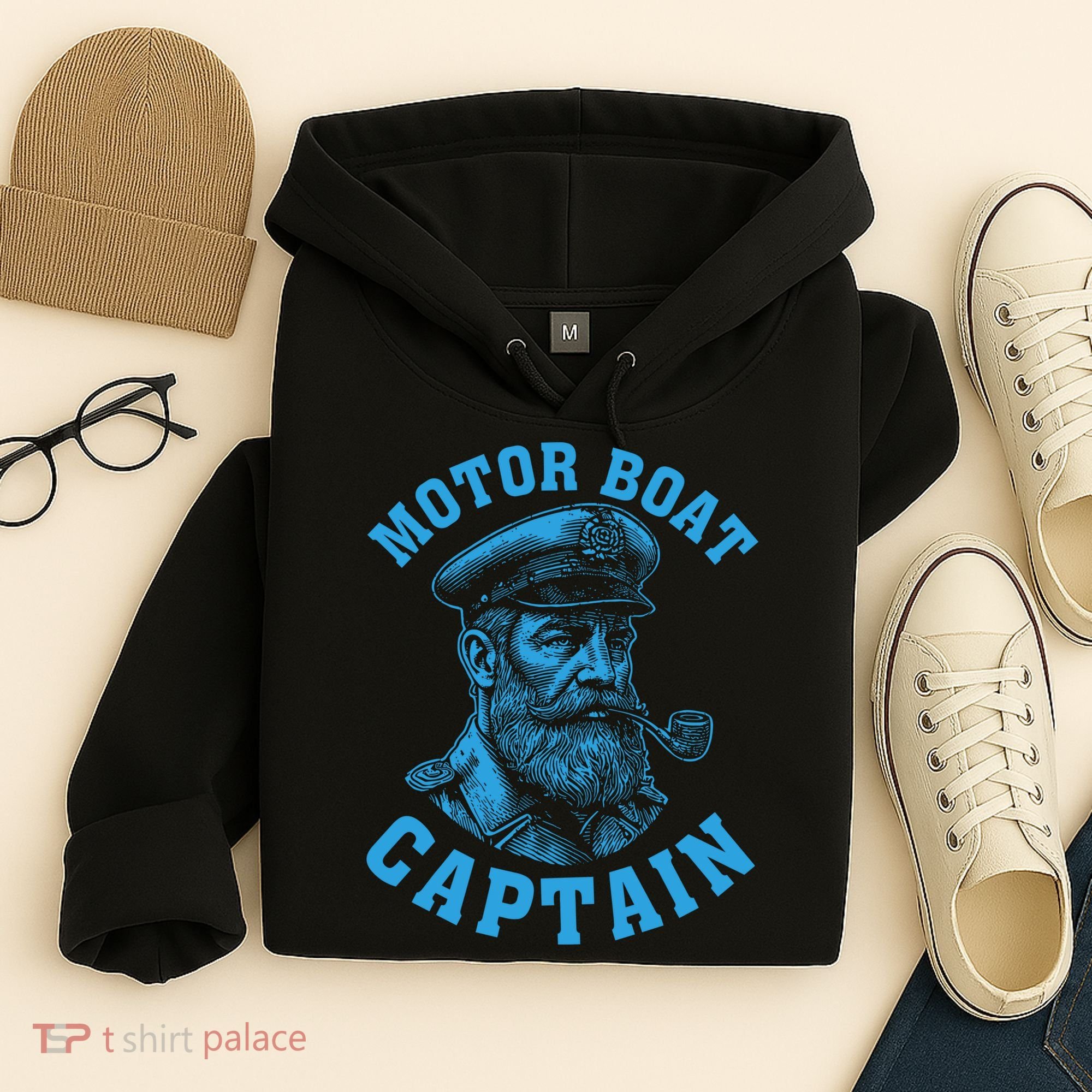 Motor Boat Captain Hoodie